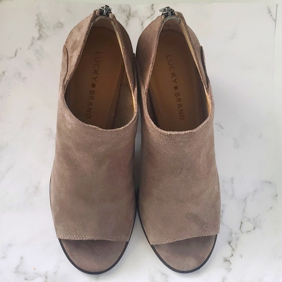 Lucky Brand, Tan, 7.5 - Picture 3 of 5